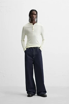 WIDE LEG BAGGY JEANS