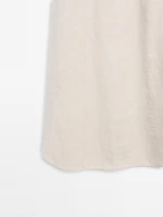 Long strapless dress