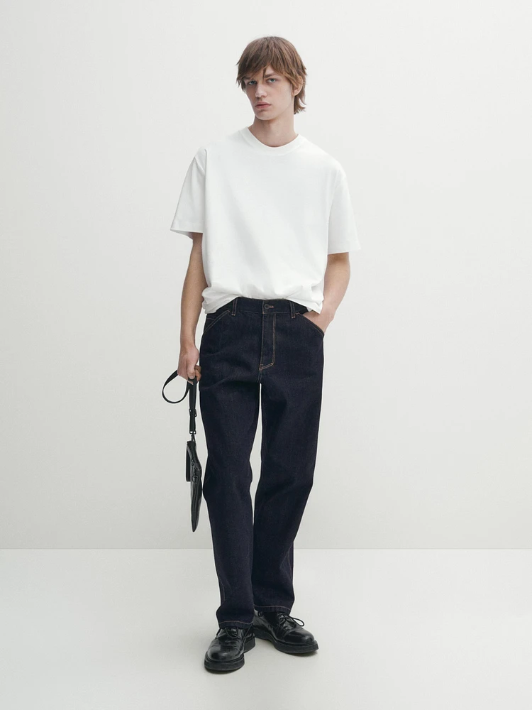 100% cotton medium weight T-shirt