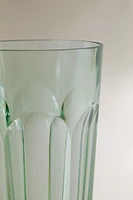 VERRE ACRYLIQUE MARTELÉ COLORÉ