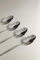 PACK OF COFFEE SPOONS WITH THIN HANDLES (PACK OF 4)