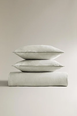 WASHED LINEN DUVET COVER (140 GXM²)