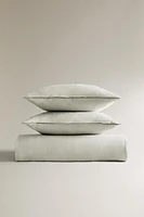 WASHED LINEN DUVET COVER (140 GXM²)