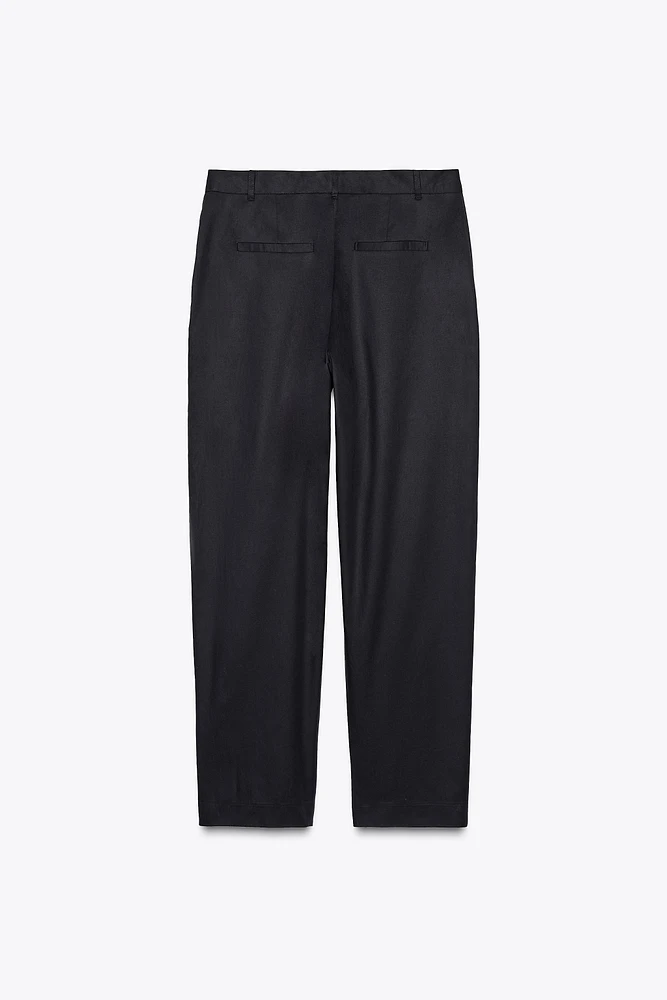 PANTALON À PINCES COLLECTION ZW