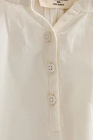 CHEMISIER LARGE ENFANT COTON UNI