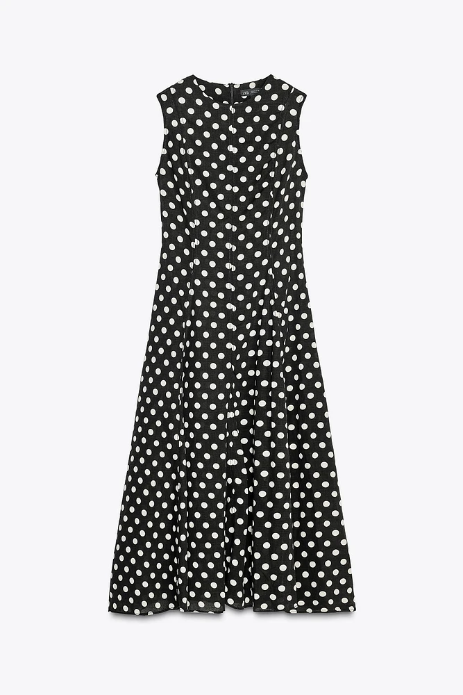 ZW COLLECTION SLEEVELESS MIDI DRESS