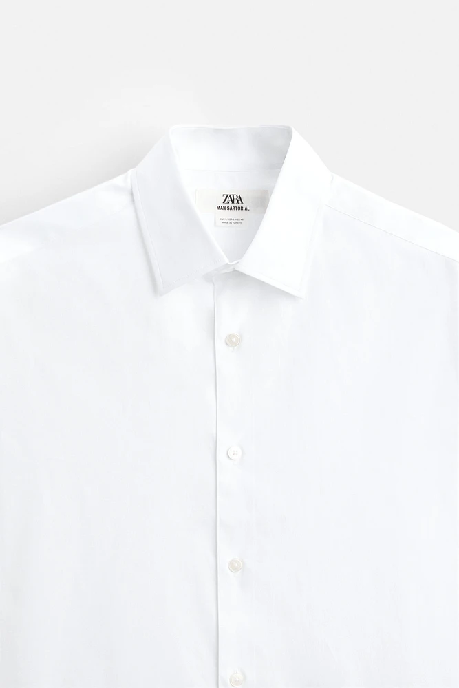 REGULAR FIT TEXTURED SHIRT