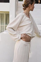 RUSTIC SOFT HOODED SWEATSHIRT