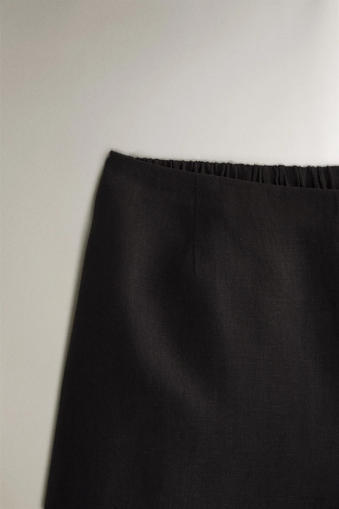 LINEN SHORTS