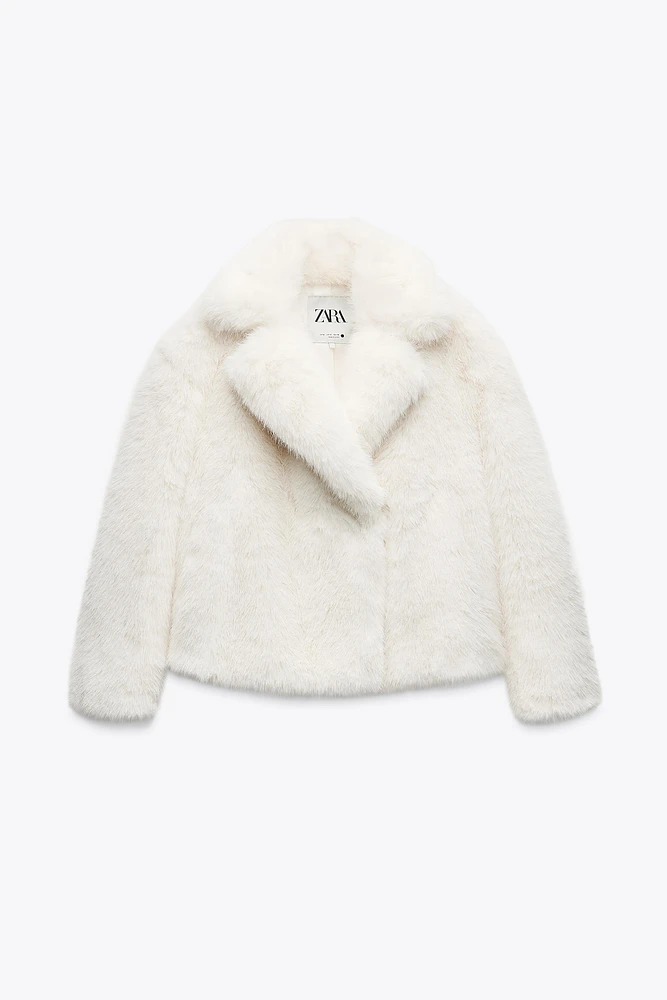 FAUX FUR JACKET ZW COLLECTION