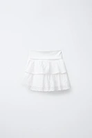 JUPE SCHIFFLY TAILLE REVERS