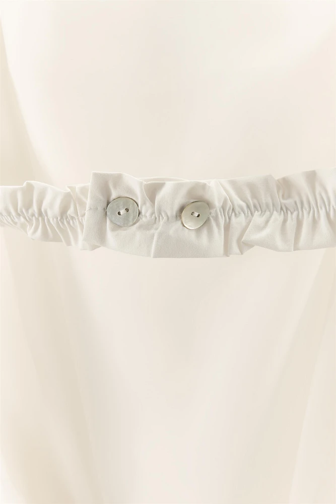 ORGANZA COMBINATION TOP