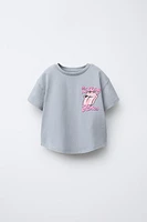 T-SHIRT HEAVY EFFET DÉLAVÉ ROLLING STONES ©
