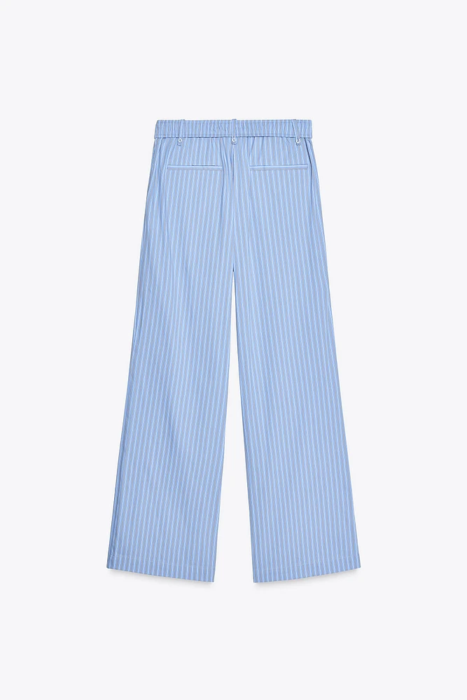 STRIPED PAJAMA PANTS