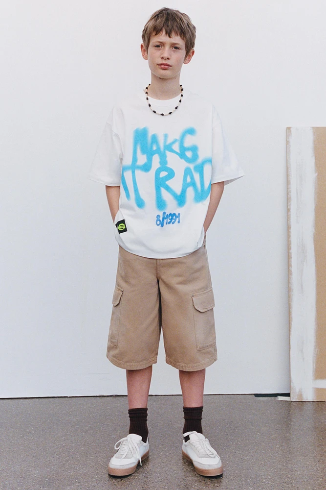 LABEL PRINT T-SHIRT