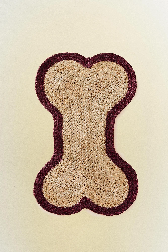 JUTE BONE PET AREA RUG