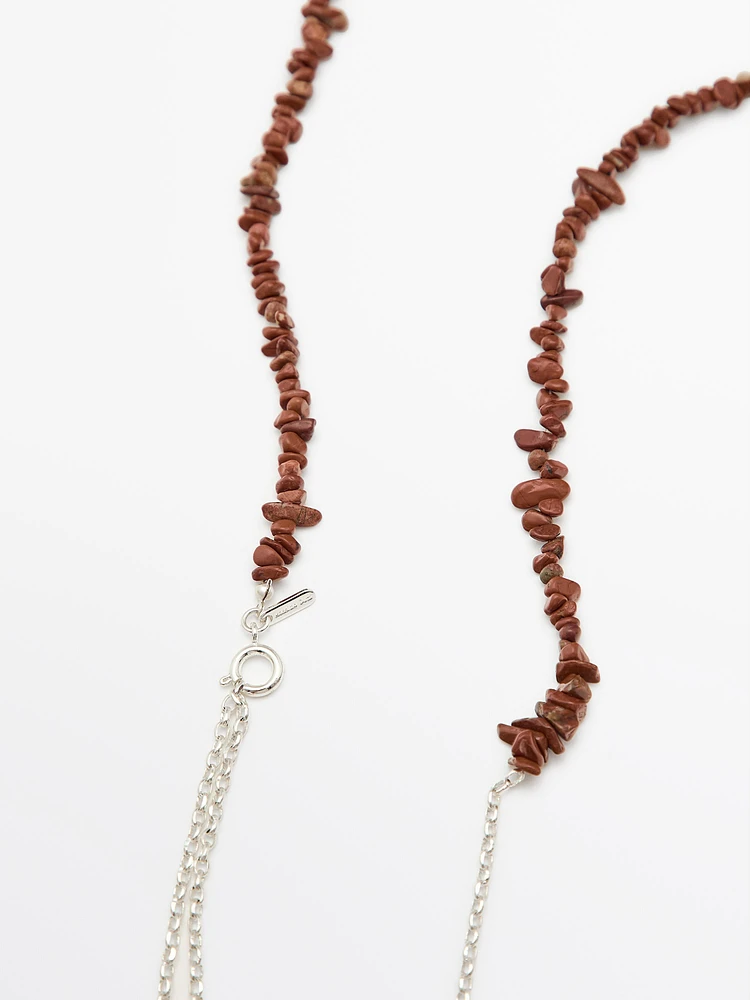 Multi-way belt with stones