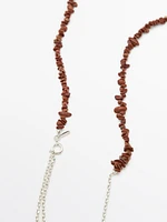Multi-way belt with stones