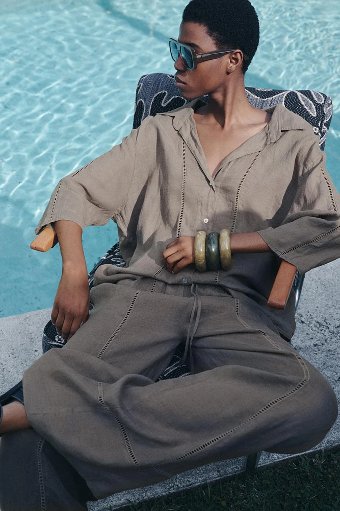 100% LINEN SHIRT ZW COLLECTION