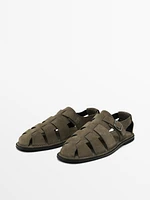 Leather cage sandals - Limited Edition