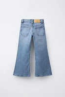 FLARED JEANS WITH POCKETS
