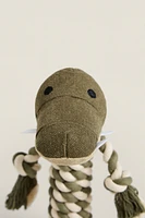 JOUET CROCODILE ANIMAL DE COMPAGNIE