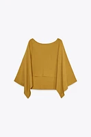 LAYERED KNIT TOP