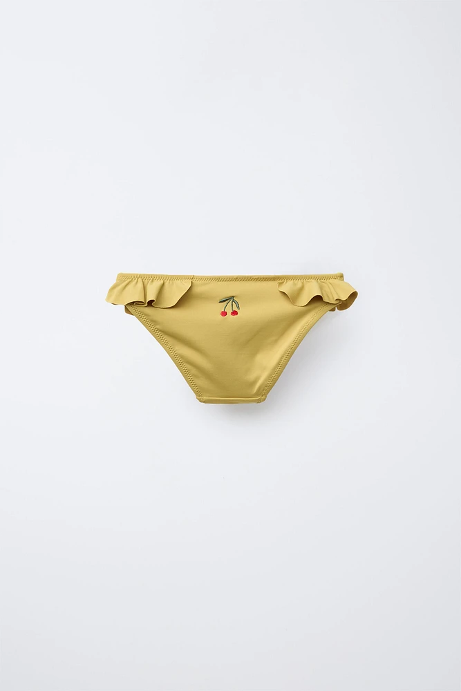 2-6 YEARS/ CHERRY SWIM BOTTOMS
