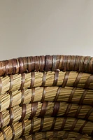 ROUND BRAIDED BASKET