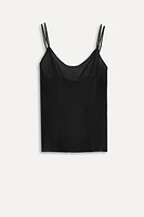 SILK LINGERIE TOP 50TH ANNIVERSARY