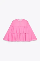 BLOUSE VOLANTS