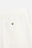 LINEN - COTTON SHORTS
