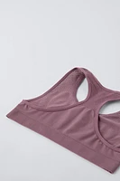 8-14 ANS/ LOT DE DEUX TOPS SANS COUTURES SPORT