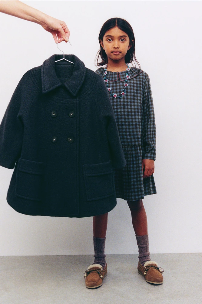 ROBE EN LAINE À CARREAUX VICHY LIMITED EDITION
