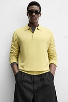 POLO EN MAILLE DE COTON ET LYOCELL