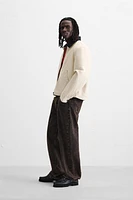 MIXED COLLAR JACKET