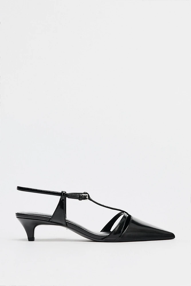 SLINGBACK KITTEN HEELS