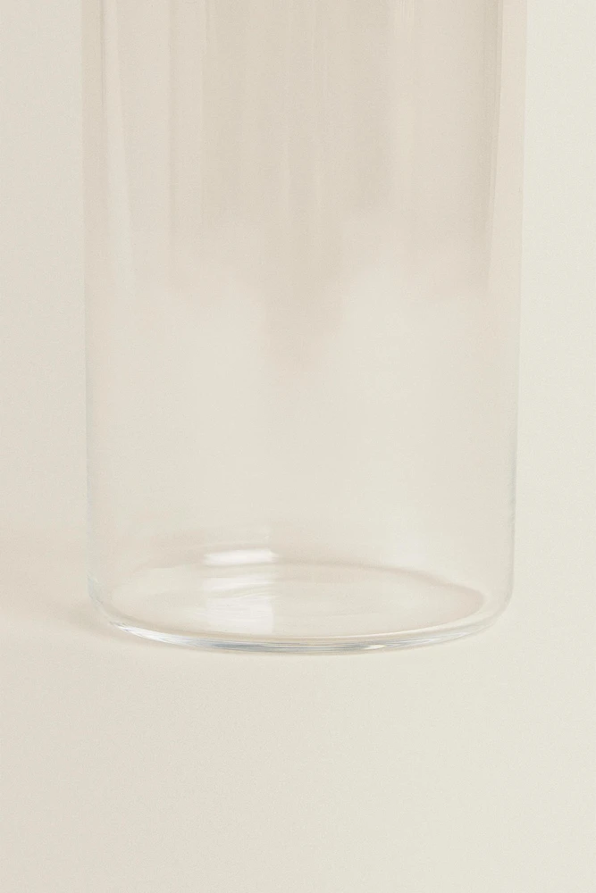 VERRE À SODA DROIT CRISTALLIN