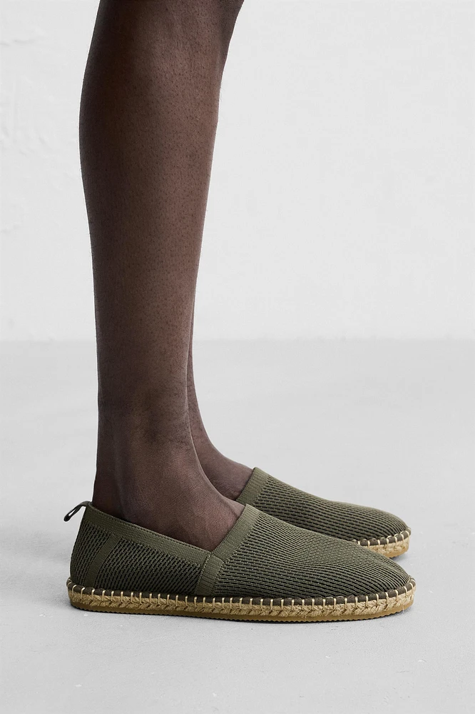 KNIT ESPADRILLES