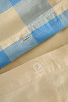 DRAP-HOUSSE ENFANT COTON UNI