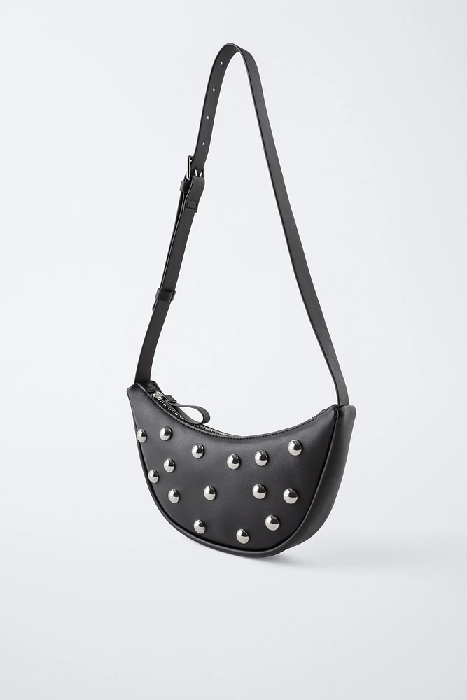 STUDDED CROSSBODY BAG