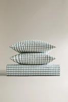 HOUSSE DE COUETTE CARREAUX