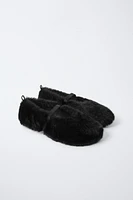 BALLERINES EFFET FOURRURE ÉDITION LIMITÉE