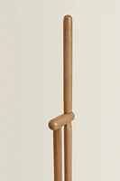 ENSEMBLE BALAI PELLE BOIS