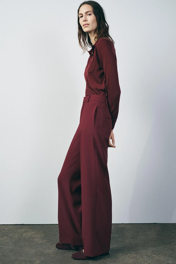 PANTALON TAILLE HAUTE COLLECTION ZW