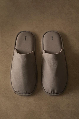 TECHNICAL FABRIC SLIPPERS