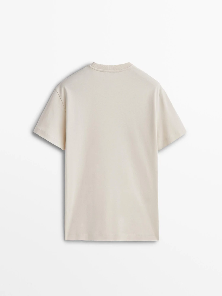 100% cotton medium weight T-shirt