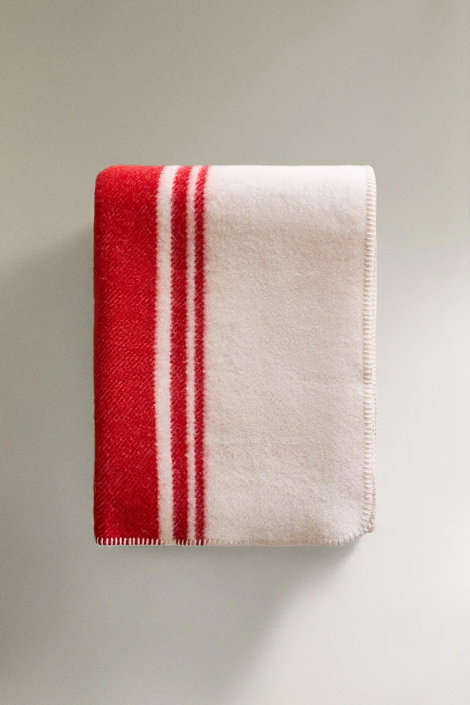 PLAID LAINE RAYURES IRRÉGULIÈRES
