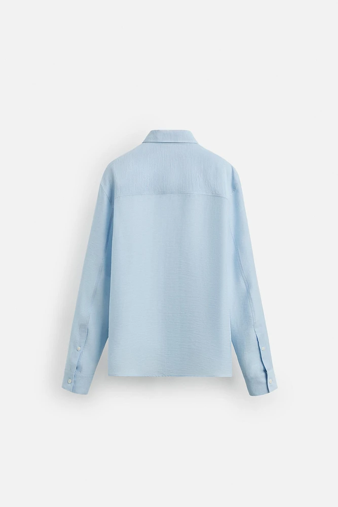 TEXTURED REGULAR FIT SHIRT