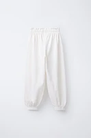 PANTALON BALLON TEXTURÉ